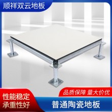 防靜電地板源頭廠家 陶瓷防靜電地板 機(jī)房監(jiān)控室全鋼架空活動地板